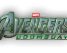 Logotypen för Avengers: Domedagen