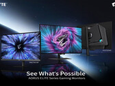 Gigabyte har presenterat spelmonitorerna i Aorus Elite-serien på Computex 2026