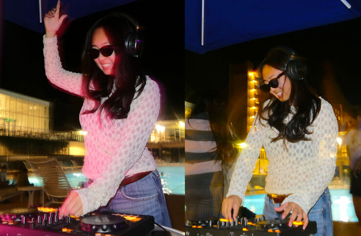 Studio Max 1 används vid trådlös mixning. (Bildkälla: Notebookcheck)