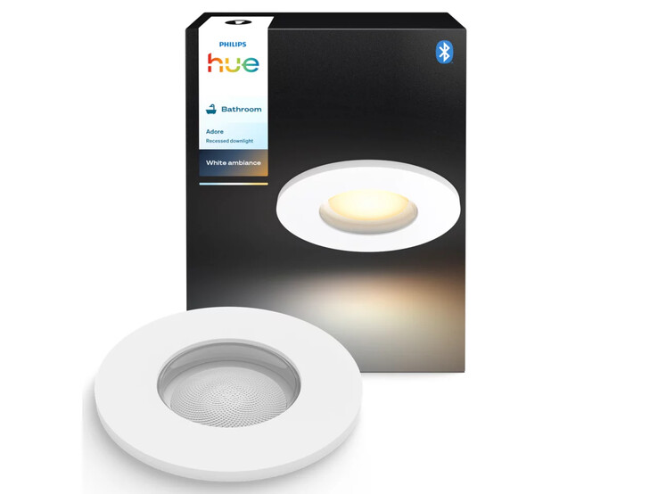 Philips Hue Adore Bathroom infälld downlight i vitt (Bildkälla: Philips)