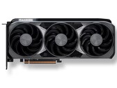 Artistrendering av AMD Radeon RX 9070 XT (Bildkälla: AMD)