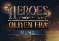 Logotypen för demot av Heroes of Might and Magic: Olden Era.