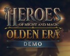 Logotypen för demot av Heroes of Might and Magic: Olden Era.