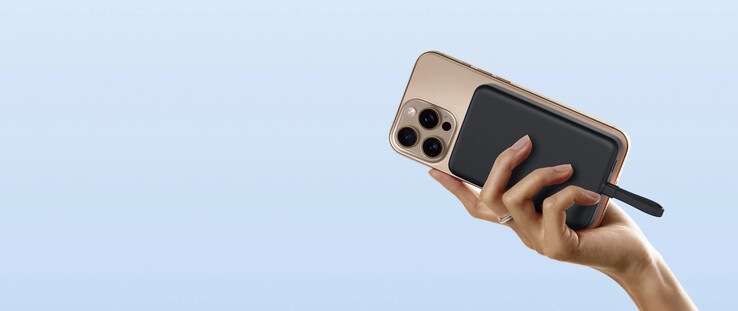 Xiaomi 33W Magnetic Power Bank 10000 Integrerad kabel. (Bildkälla: Xiaomi)