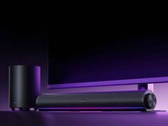 En bild av Xiaomi Desktop Speaker Pro Set med RGB-belysning.