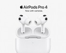 AI-genererad rendering av AirPods Pro 4 med kameror.