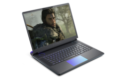 GPU:n i Alienware 16 Area-51 kan köra upp till 175 W utan kompromisser, om än bara när den har den högsta fläktinställningen (Bildkälla: Dell)