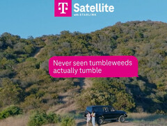 T-Satellite Starlink-tjänsten erbjuder nu appar och data. (Bildkälla: T-Mobile)