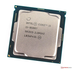 Desktop-processorn Intel Core i5-8500T. Recensionsex från caseking.de.