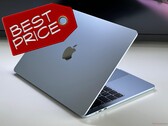 Apple MacBook Air 13 M5 väger 1,23 kg (2,71 lbs.).