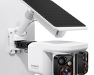Säkerhet X1 Pro: Övervakningskamera med två rörliga kameror. (Bildkälla: Baseus)