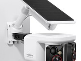 Säkerhet X1 Pro: Övervakningskamera med två rörliga kameror. (Bildkälla: Baseus)