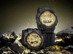 Casios senaste klockor i G-Shock Black- och Gold-serien (bilden) finns nu tillgängliga i Europa. (Bildkälla: Casio)