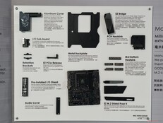 Egenskaper som bidrar till hållbarheten hos MSI MEG X870E Godlike