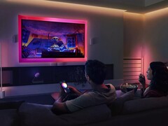 Philips Hues ljusremsa Flux (bilden) finns nu tillgänglig i Europa. (Bildkälla: Philips Hue)