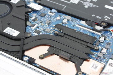 Fläktpulseringen hålls på ett minimum och är knappt märkbar när du kör de flesta dagliga webbläsarbelastningar