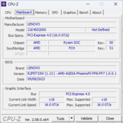 CPU-Z moderkort