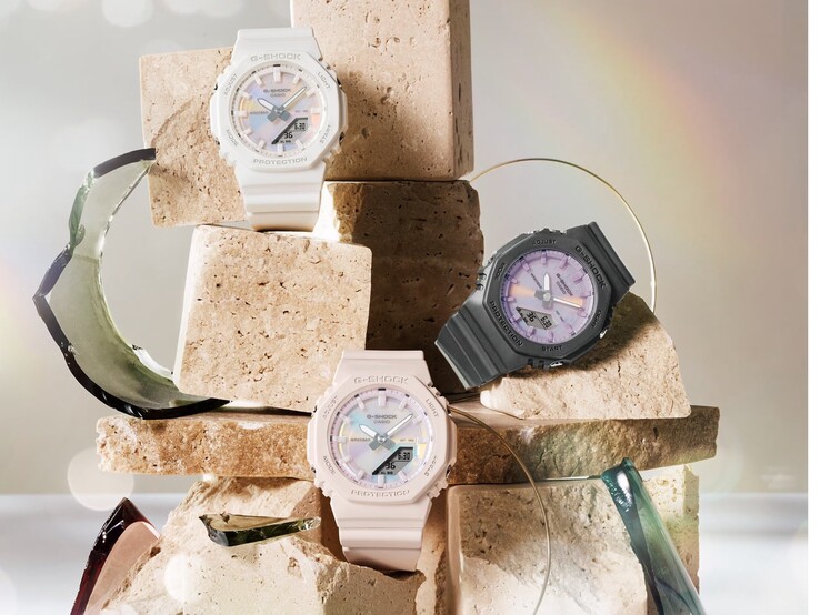 Casio G-Shock GMA-P2100PC sortiment (Bildkälla: Casio Japan)