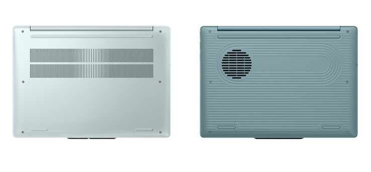 IdeaPad Vibe 14AGP12 kan även konfigureras med ett bottenhölje i metall eller plast, från vänster till höger.