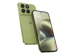 Motorola Moto G67 finns tillgänglig i två färger, varav den ena är Pantone Nile (bilden). (Bildkälla: Motorola)