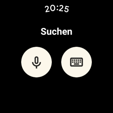 Du kan skapa inmatningar på Pixel Watch via röstkommando eller tangentbordet.