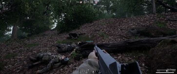 På bilden: En skärmbild från spelet Squad 44.