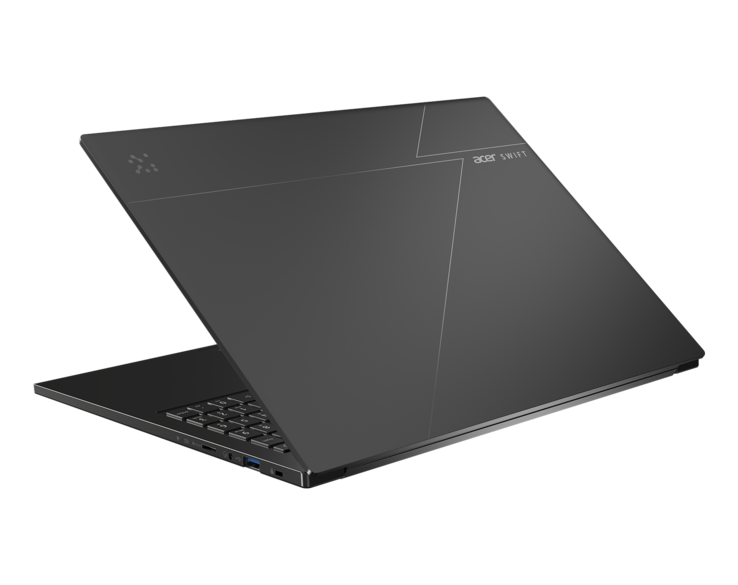 Acer Swift Go 16 AI är utrustad med upp till en Intel Core Ultra 7-processor (Bildkälla: Acer)