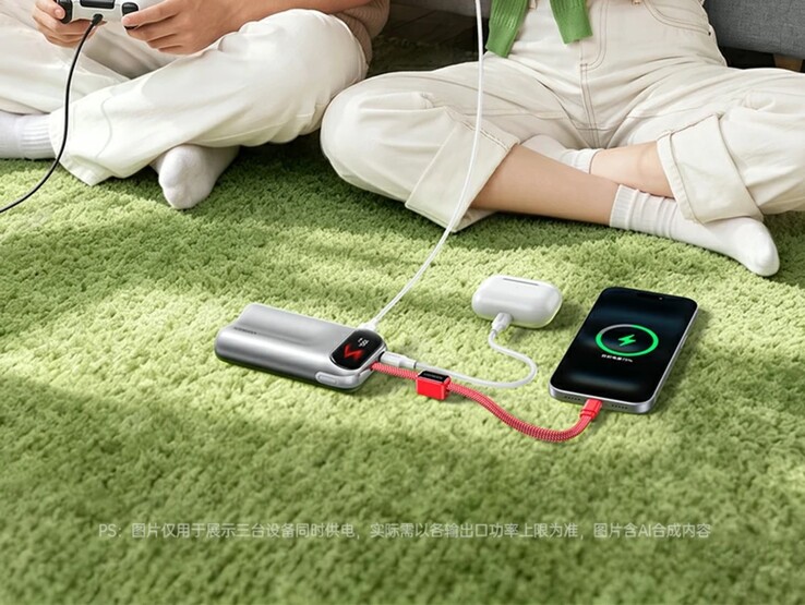 Den nya powerbanken Ugreen PB610 kan ladda tre enheter samtidigt