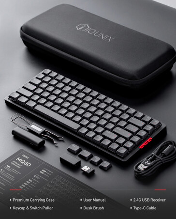 Iqunix MQ80 med tillbehör