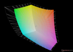 jämfört med Adobe RGB: 76,5 % täckning