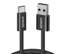 Anker Zolo USB-A till USB-C-kabeln (bilden) är byggd med en 48-trådig flätad mantel och är klassad för att klara över 10 000 böjningar. (Bildkälla: Amazon/Anker)