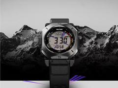 En reklambild för Casio Pro Trek PRW-69Y-1.