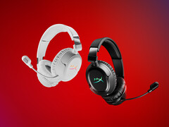 HyperX Cloud Flight 2 finns tillgängligt i två färger. På bilden: en kampanjbild av gamingheadsetet. (Bildkälla: HP)
