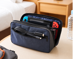 Nintendo Switch med medföljande kabel