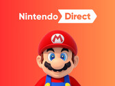 Banner för Nintendo Direct i september med Mario