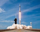 Bild på SpaceX-raketen som lyfter från uppskjutningsbasen vid Cape Canaveral i Florida. (Bildkälla: SpaceX/Flickr)