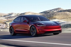 Den elektriska Tesla Model 3 sedan (Bildkälla: Tesla)