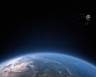 En konstnärs illustration som föreställer Sputnik och jorden. (Bildkälla: PIRO4D - Pixabay)