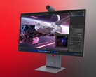 Lenovo Yoga Pro 27UD-10 4K OLED-skärm framifrån visad i vinkel (Bildkälla: Lenovo PR)