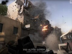 Skärmdump från EA:s Battlefield Labs trailervideo som möjligen visar nästa Battlefield-spel. (Bildkälla: Battlefield på YouTube)