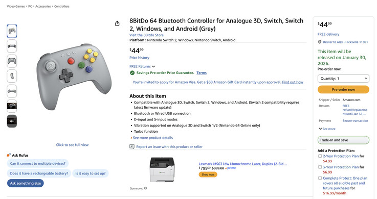 (Bildkälla: 8BitDo)