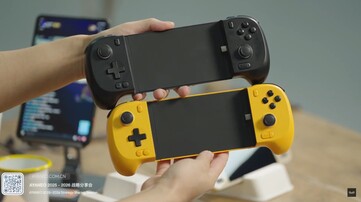 Ayaneo Gaming Pad kommer att ha en teleskopisk styrenhet som tillval som ansluts via USB-C. (Bildkälla: Ayaneo)