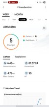 Amazfit Active 2: Träning
