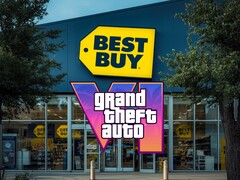 Best Buy-butiken visas med GTA 6-logotyp