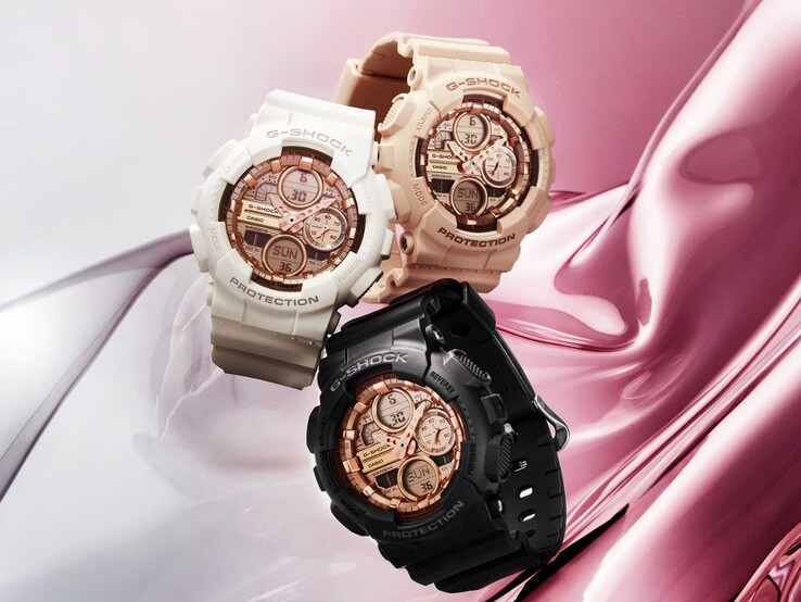 Casios nya klockor G-Shock GMA-S140PG