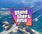 Banner för GTA 6 som visar en flygvy över Vice City