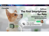 En reklambild för GocalMe's PetPhone, en smartphone designad för husdjur. (Bildkälla: ucloudlink)