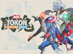 Viktigt marknadsföringsmaterial för Marvel Tōkon: Fighting Souls.