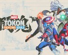 Viktigt marknadsföringsmaterial för Marvel Tōkon: Fighting Souls.