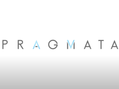 Pragmata-logotypen från trailern för Pragmata Shelter (bildkälla: Capcom YT)